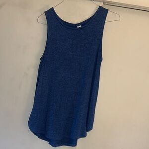 Blue Sleeveless Women's Top